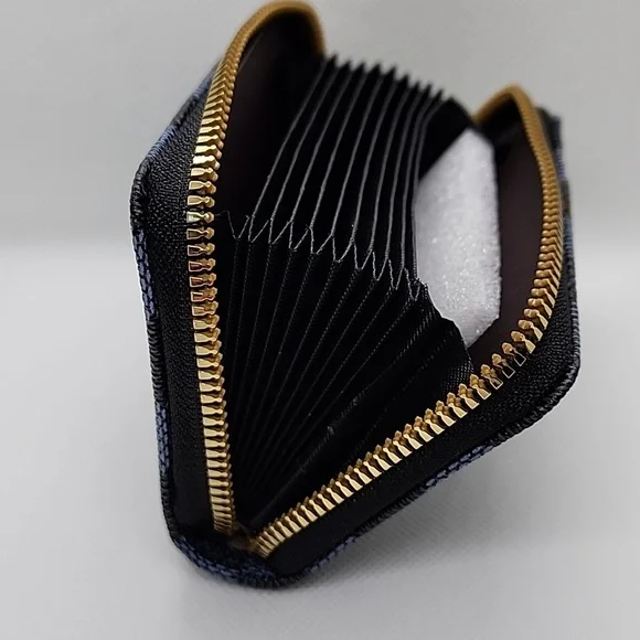 Small Zip Around Card Case - Picture 5 of 9